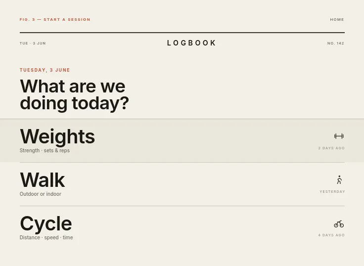 Logbook